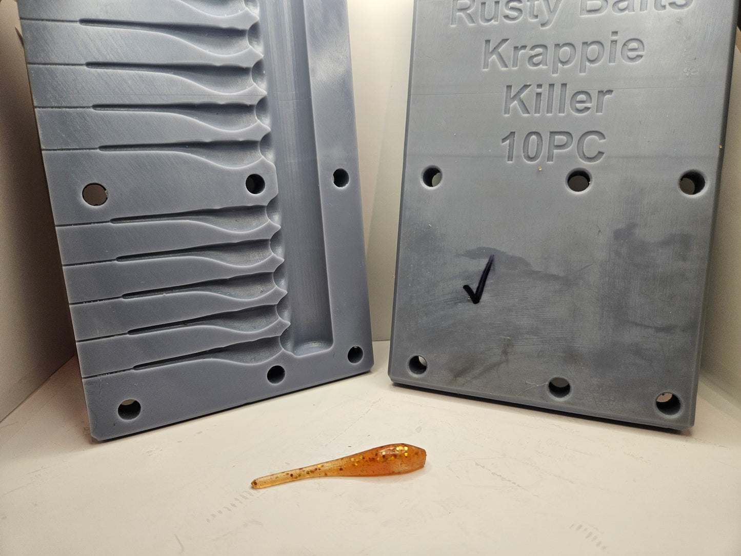 2" Krappie killer 10pc mold