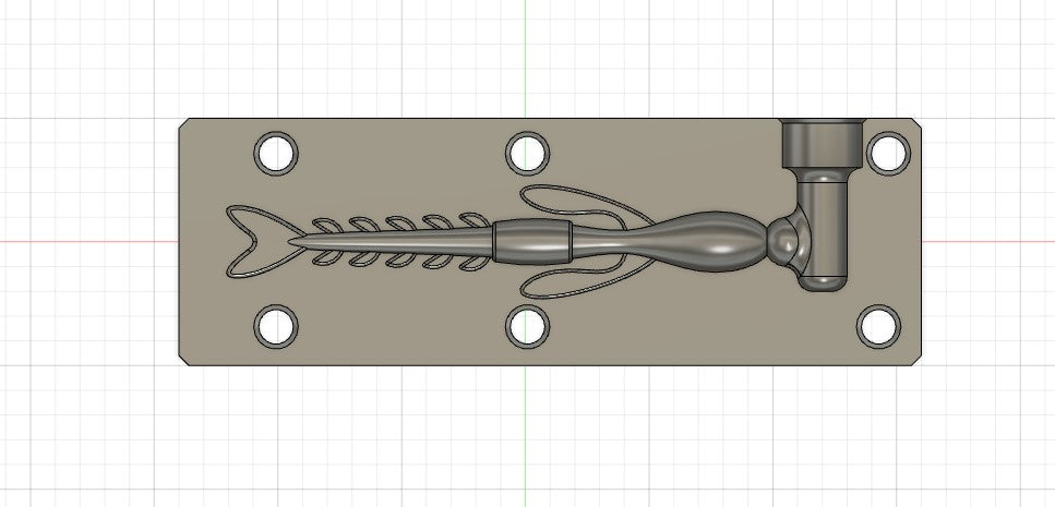 Drop shot bug mold