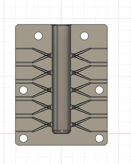 Mini Fluke Tail only Mold